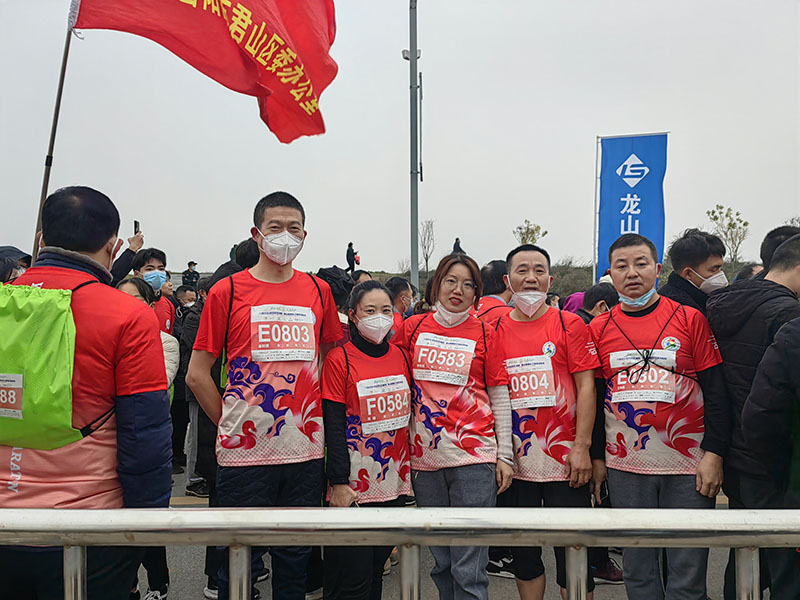 2022年91视频网站免费观看參加嶽陽馬拉鬆賽